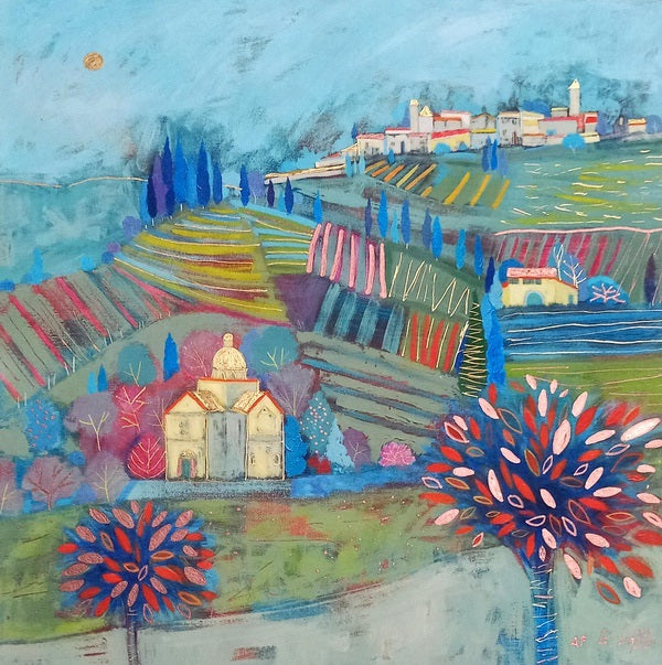 Montepulciano. Giclee print, Framed (GL29)