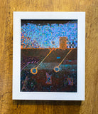 Coastal Defence. Acrylic Painting (R14)