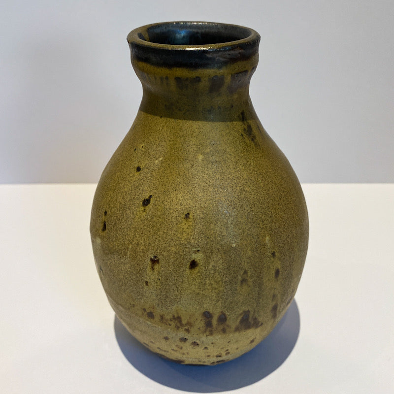 Medium Bottle Vase. Woodfired Ceramics (NH03)