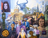 Birmingham Montage. Acrylic Painting (R22)