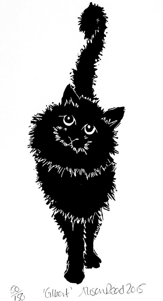 Gilbert. Linocut Print 43/150 (AR79)