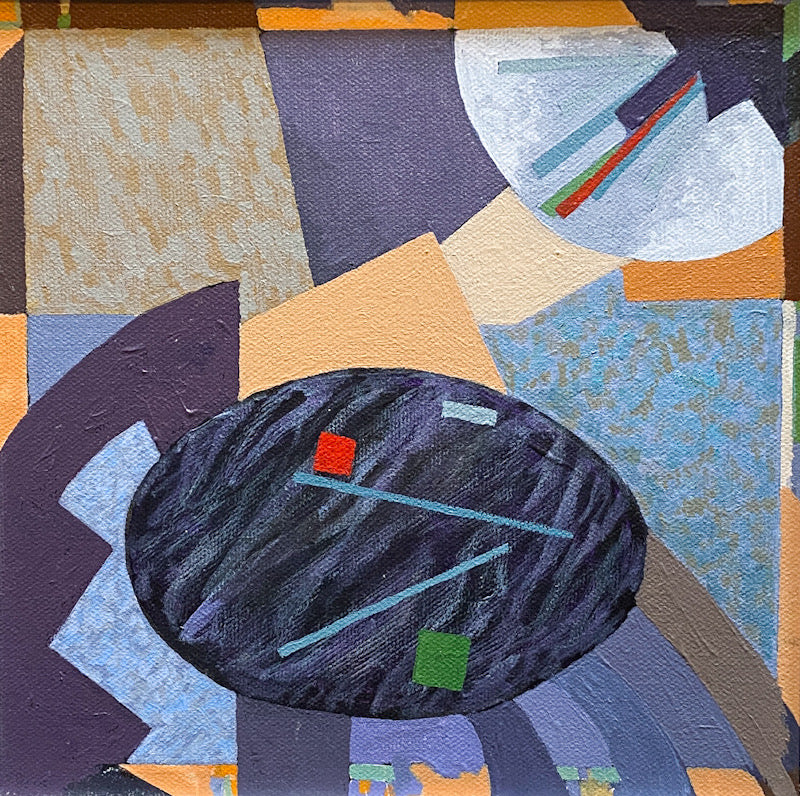 Through the Window. Acrylic Painting (R15)