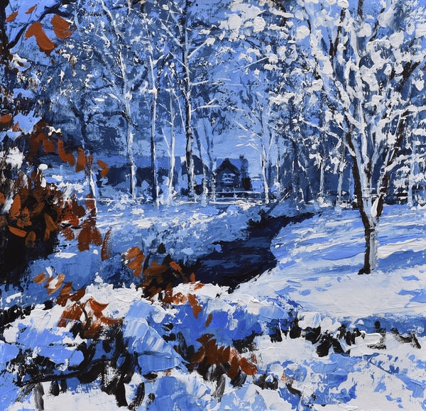 Winter Leaves. Giclee Print 3/25 (CG53)