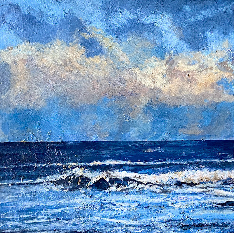 Evening Tide. Acrylic Painting (R27)