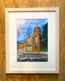 Old Baths, Bournville. Watercolour Painting (RR43)