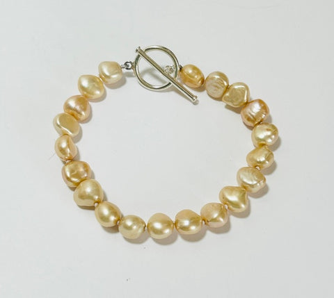 Champagne Pearl Bracelet (PO20)