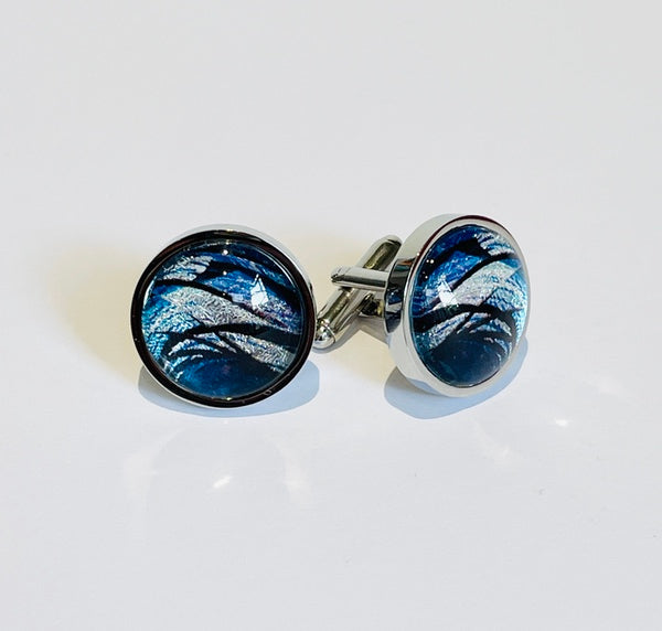 Ocean Waves Cufflinks (VF21)