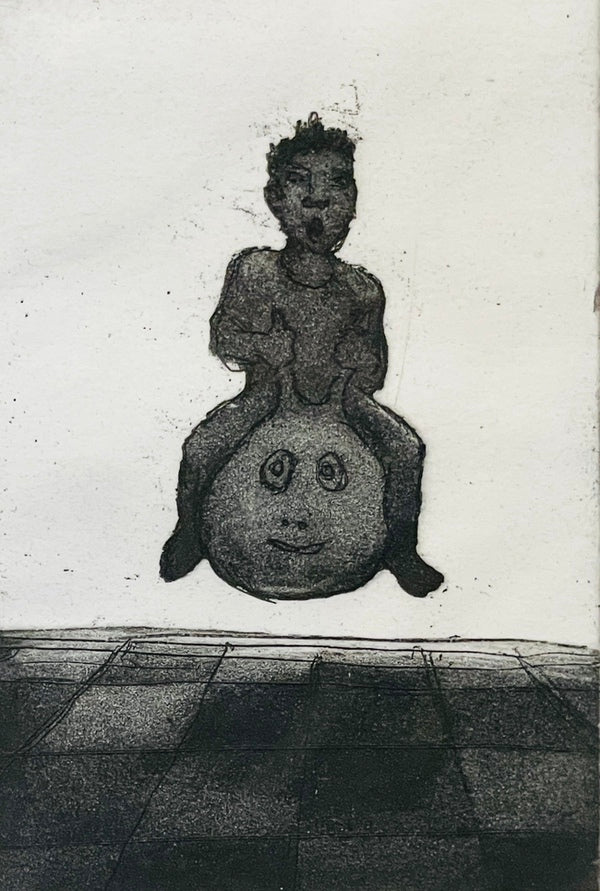 Spacehopper a/p, Etching Print (CS08)