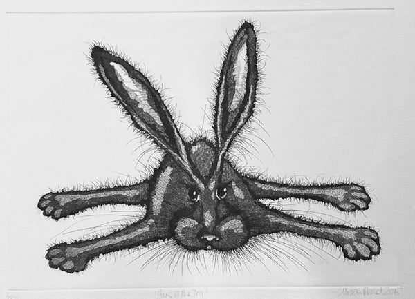 Hare of the Dog. Etching 2/150 (AR123)