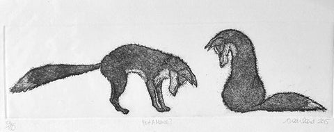 Is it a Mouse. Etching 104/150 (AR125)