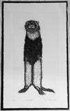 The Looter. Etching Print 10/150 (AR86)