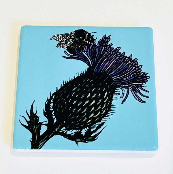 Thistle & Bee 1 Coaster (RMC)