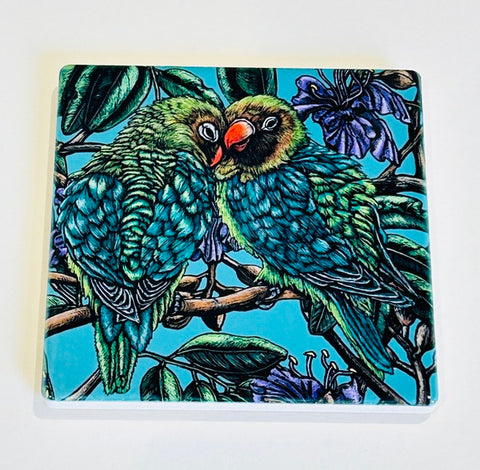 Love Birds 1 Coaster (RMC)