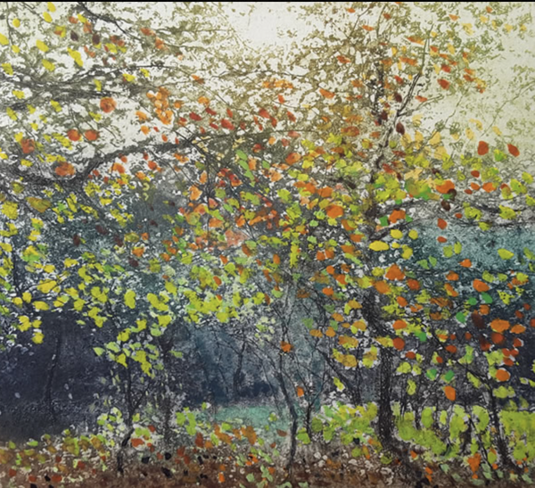 Delicious Tapestry of Autumn. Etching Print 27/150 (JB17)