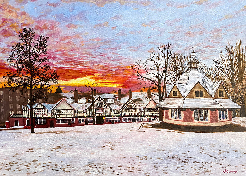 Bournvile Morning. Oil Painting (JC09)