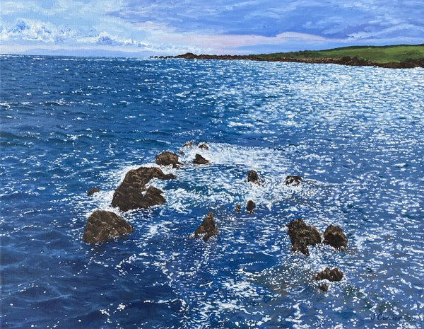 Scottish Foam. Oil Painting (JC04)