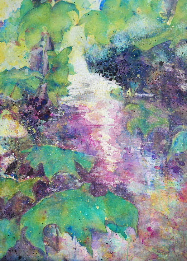 Urban secret 12: River Rea, Zoo drive, Birmingham. Giclee Print 4/45. (ML04)