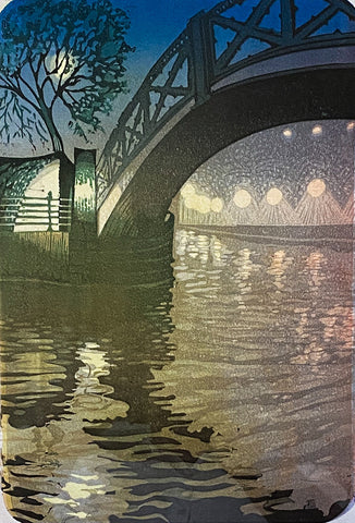 Deep Cutting, Junction Bridge, 1/5 Framed (MA36)