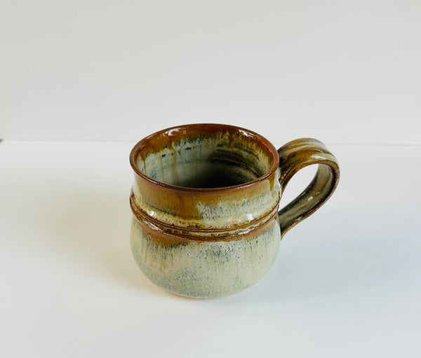 Cream Caramel Mug Ceramic. Small (NH19)