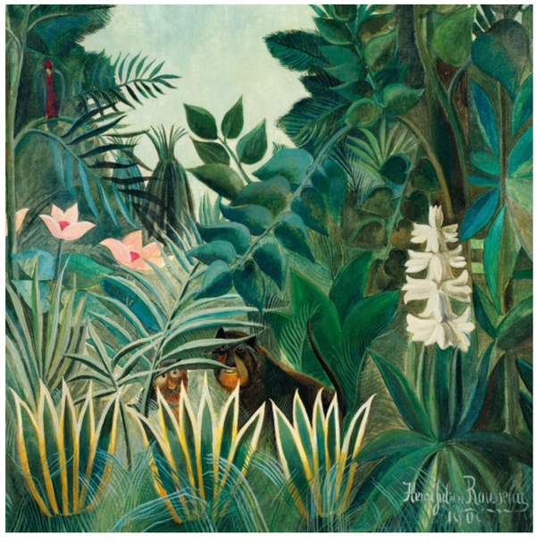 The Equatorial Jungle - H. Rousseau (Card)