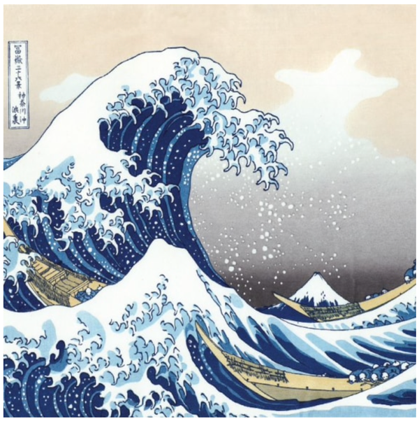 The Great Wave - Hokusai (Card)