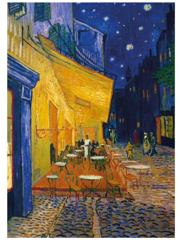 Cafe-terrace at Night - Van Gogh (Card)