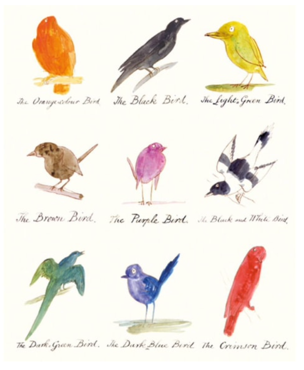 Edward Lear Birds (Card)