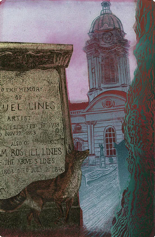 St Philip's Fox. Ed 4/25 ev, unframed (MA49)