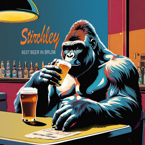 Stirchley Gorilla II, Small Edition 30/150,Framed (RR26)