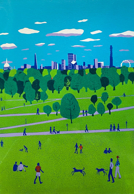 Primrose Hill, The View 23/40 (JI14)