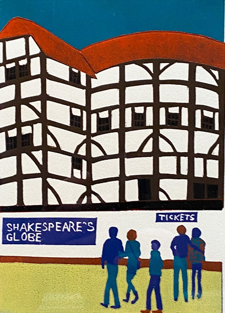 The Globe Theatre 25/35 Framed (JI21)