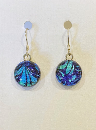Dichroic Glass Earrings 5
