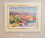 Pink Blooms and Purple Peaks (CL1)