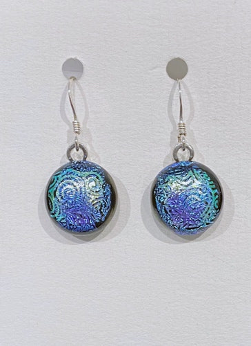 Dichroic Glass Earrings 8