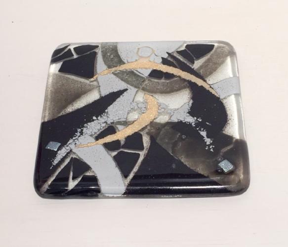 Abstract Coaster (Black)