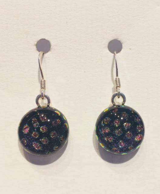 Dichroic Glass Earrings 16