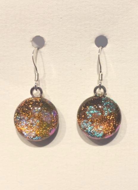 Dichroic Glass Earrings 18