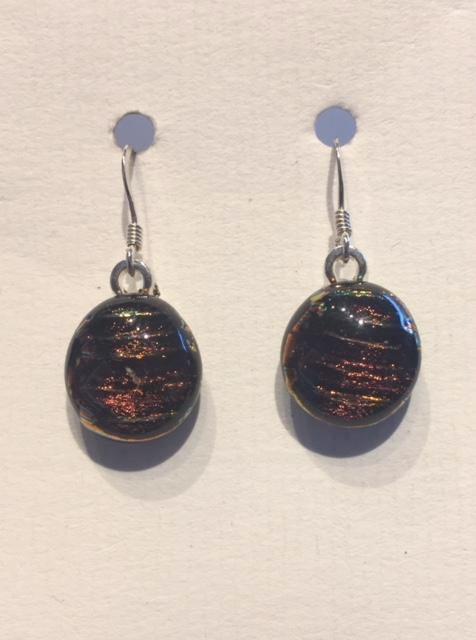 Dichroic Glass Earrings 24