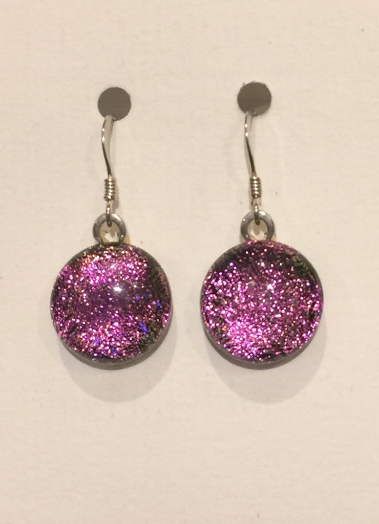 Fuchsia Pink Earrings
