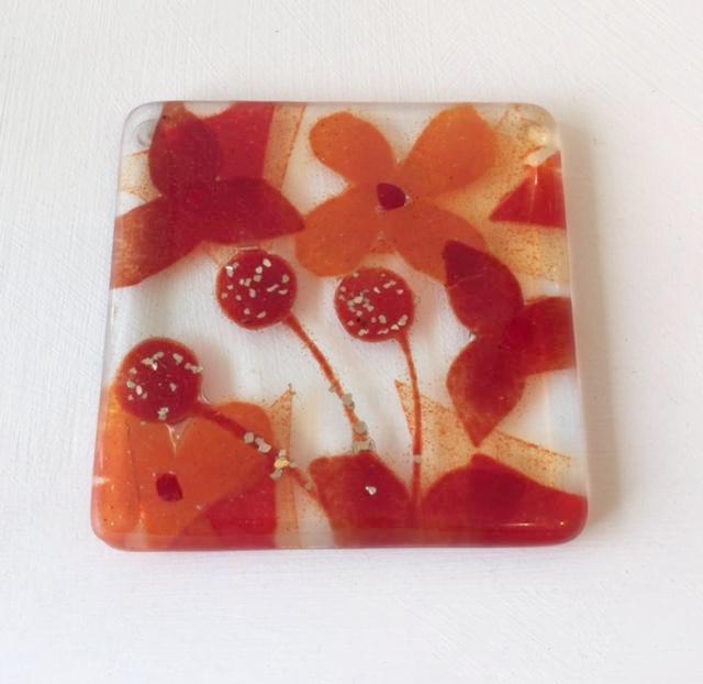 Flower Coaster (Orange)