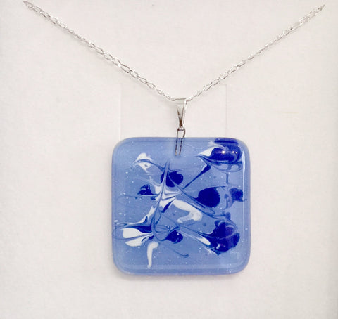 Blue-White Painted Pendant (A16)