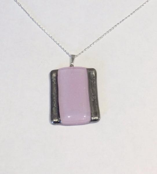 Rectangle Pendant 1 (Light Mauve)