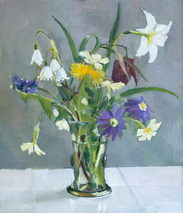 Flowers in Dutch Glass
