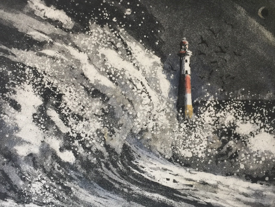 Storm Day, Beachy Head (19/40)