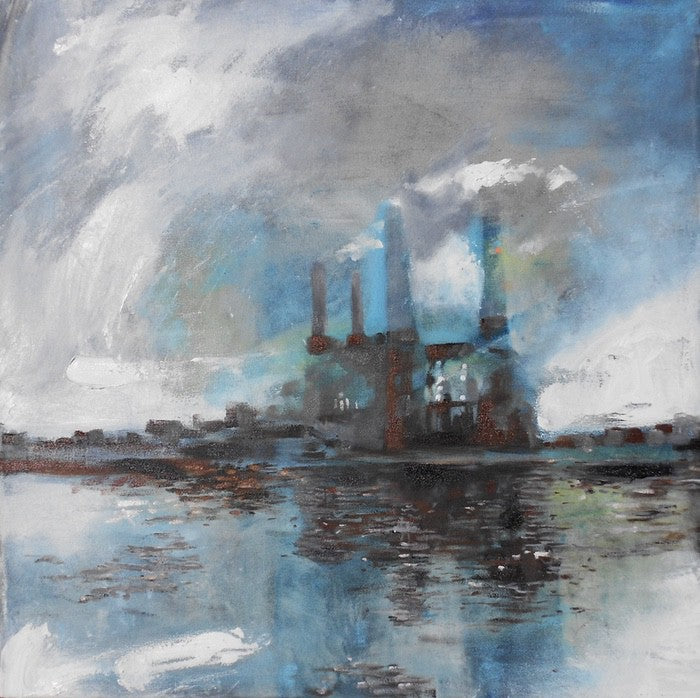 Battersea Power Station from Across the Thames (MH16)