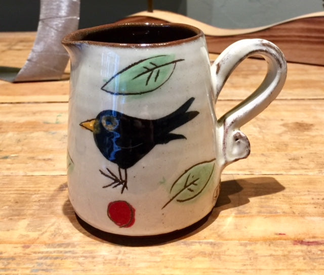 Blackbird Small Milk Jug