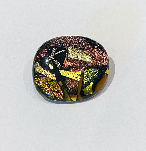 Dichroic Brooch 4