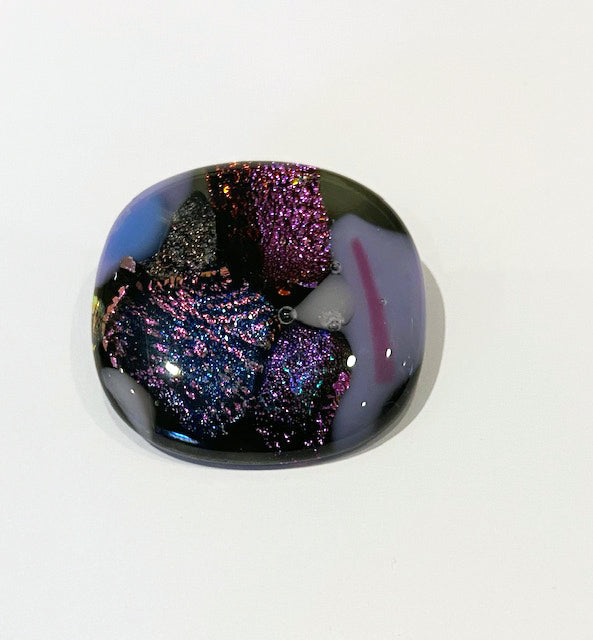 Dichroic Brooch 6