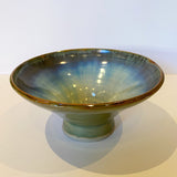 Ceramic Bowl, Brown Rim (MM12)