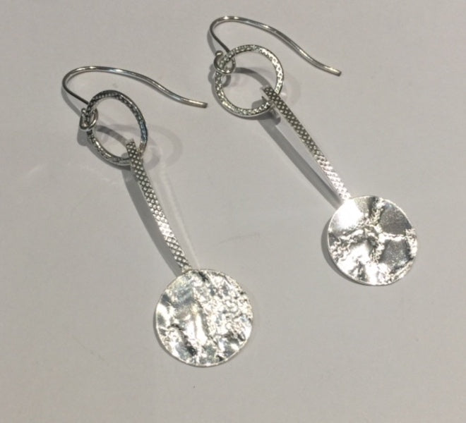 Circle Drop Earrings